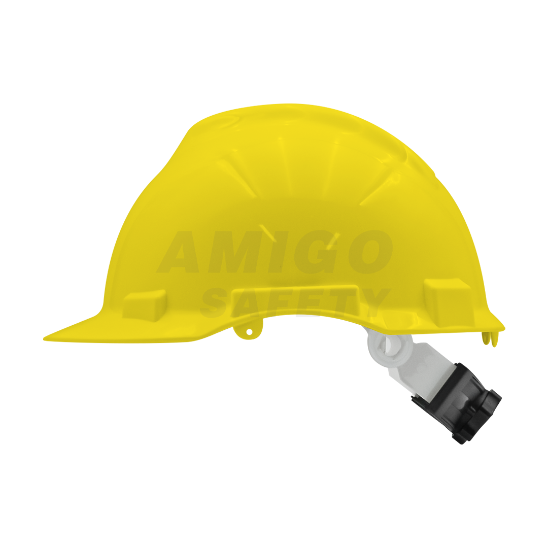 CASCO DE PROTECCIÓN TIPO CACHUCHA LAMIRA AMARILLO AS-4463